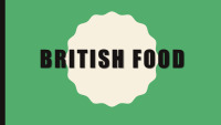 British Food slides 1