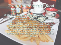 Traditional English food presentation 2