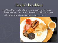 Traditional English food presentation 3