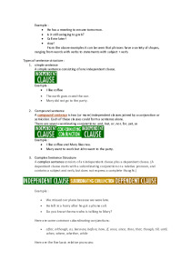 Linguistic Utterance sentences revision 2