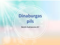 Dinaburgas pils 1