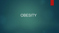 Slides about Obesity 1