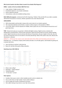 Central bank, financial services 2