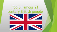 Top 5 Famous 21 century British people 1