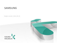 Samsung products presentation 1