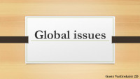 Global issues slides 1