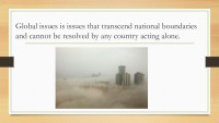 Global issues slides 2