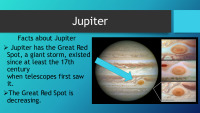 The Solar System Jupiter presentation 3