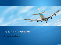 Ice & Rain detection and protection system 1