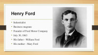 Henry Ford presentation 2