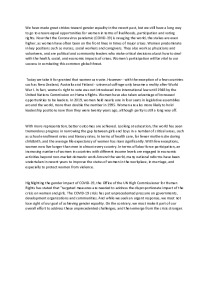 Gender equality essay 1