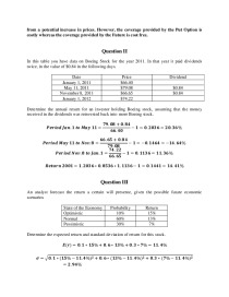 Finance test 2