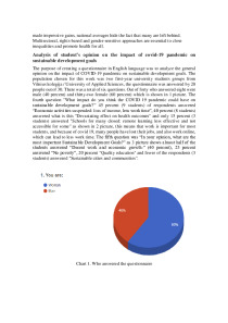 The impact of Covid-19 pandemic on sustainable development goals 3