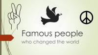 Famous people presentation 1