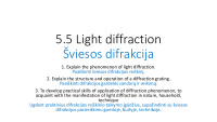 Light diffraction slides 2