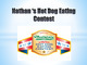 Nathan's hot dog eating contest