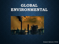 Slides about Global environmental issues 1