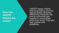 Charity Unicef project 3