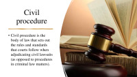 Civil Court procedure slides 2