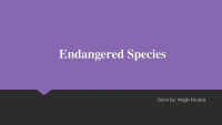 Endangered animals slides 1