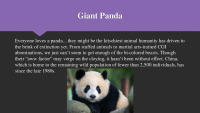 Endangered animals slides 2