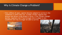 Global warming and climate change slides 3