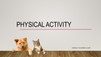 Slides on Physical activity 1