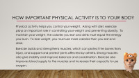 Slides on Physical activity 3