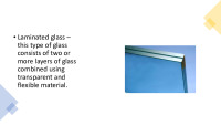 Glass: A Building Material presentation 6