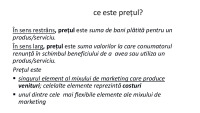 Marketing Politica de preț 2