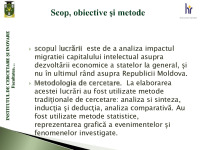 Analiza impactul migratiei capitalului intelectual asupra dezvoltării economice a statelor 3