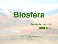 Biosféra 1