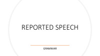 Reported speech slides 1