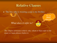 Relative Clauses presentation 3