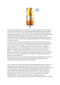 Essay about energy drinks 3