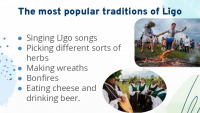 Latvians customs and traditions PPT 2