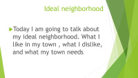 My Neighbourhood presentation 2