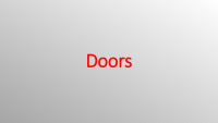 Slides about Doors and windows PPT 3