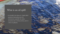 Presentation about Oil spills 2