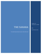 Sahara essay 1