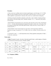 Measurment of sound speed in air 2