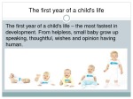 The first two years of the child 2