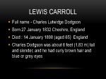 Lewis Caroll 2