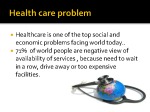 World wide health care problems 2