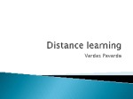 Distance learning 1