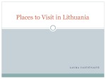 Places to visit in Lithuania 1