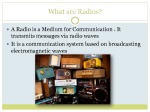 Radio presentation 2