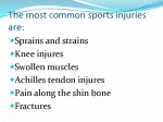 Sports injures 3