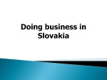 Doing business in Slovakia 1